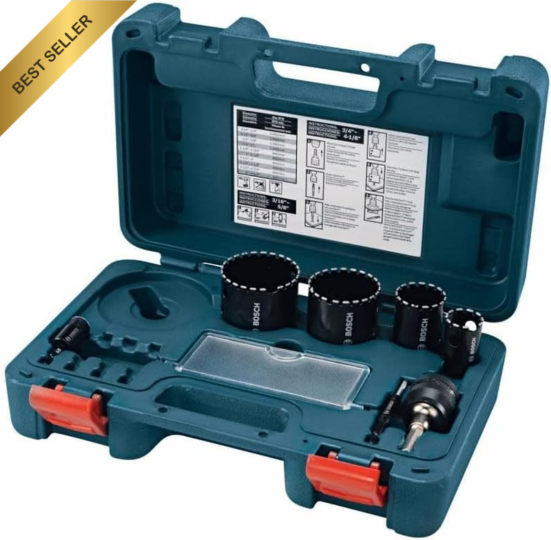 HDG7 7-Piece Diamond Hole Saw Set