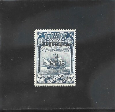 PORTUGUESE INDIA  VASCO da GAMA   3 r. s/ 1 T.   (1914)