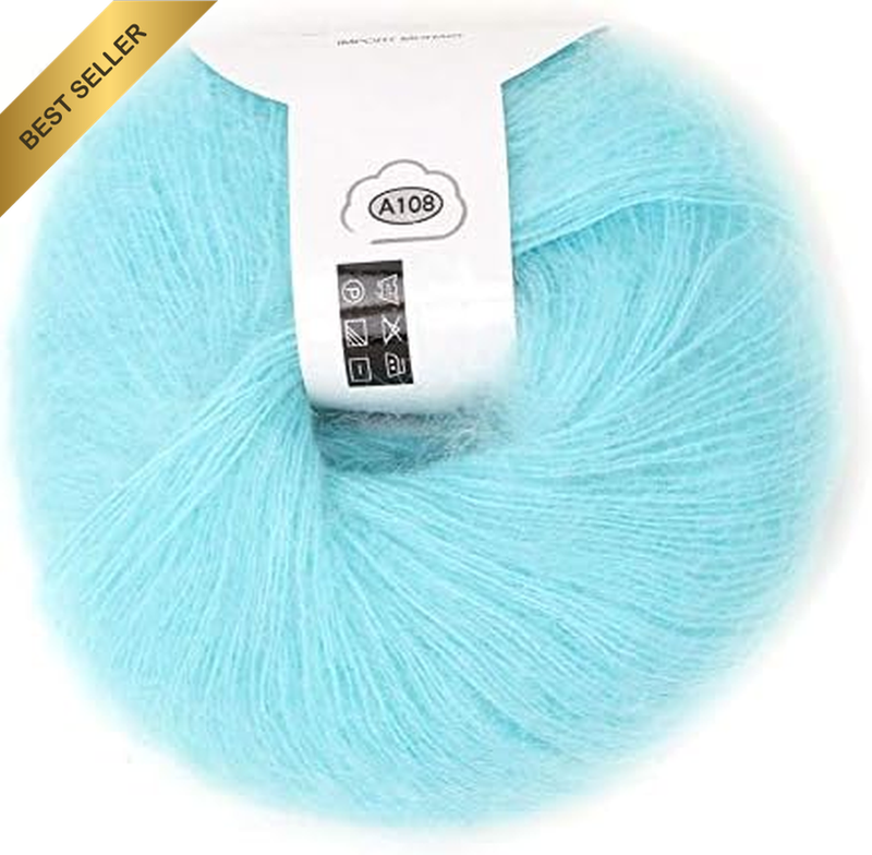 Wool Yarn, Popular Soft Mohair Pashm Knit, Used to Weave Scarves, Shawls, Sweate