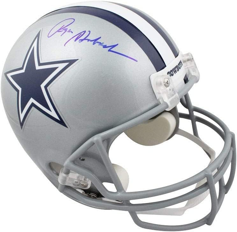 Roger Staubach Dallas Cowboys Signed Autograph Full Size Helmet JSA Certified