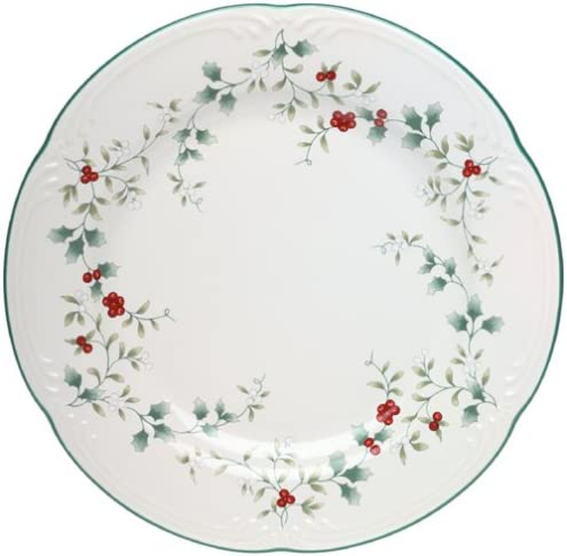 Pfaltzgraff 5072007 Winterberry Holiday 16 Piece Dinnerware Set, Service for 4,