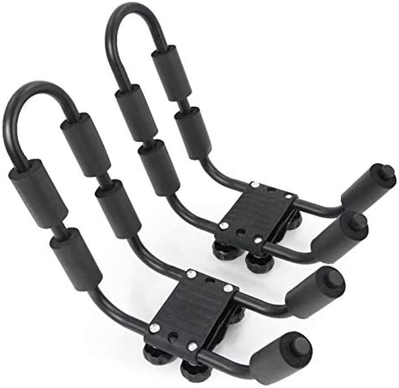 J-Bar Rack for Kayak Carrier Canoe Paddle Board Surfboard Roof Top Mount on Car