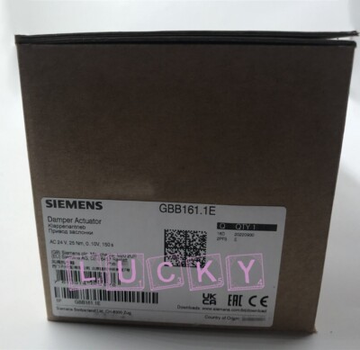 1PC NEW FOR Siemens GBB161.1E AC24V 25Nm Electric air valve actuator replacement