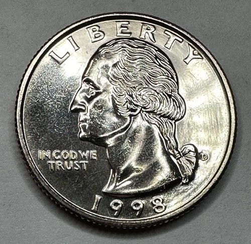 1998-D Washington Quarter 25cent Coin from US Mint Set