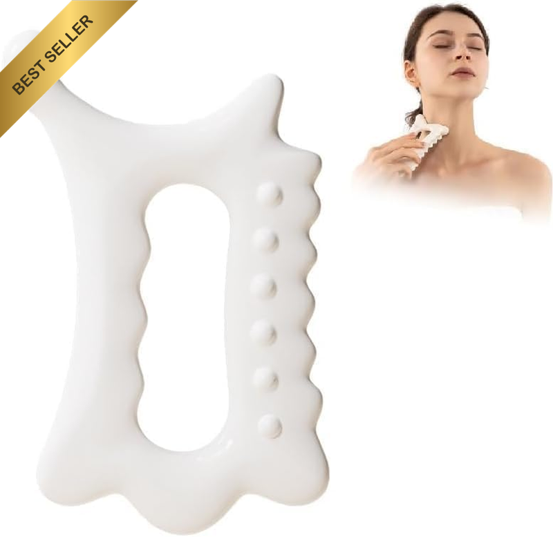Gua Sha Massage Tool, Advanced Face&Body Guasha Tools Skin Care for Women Men, G