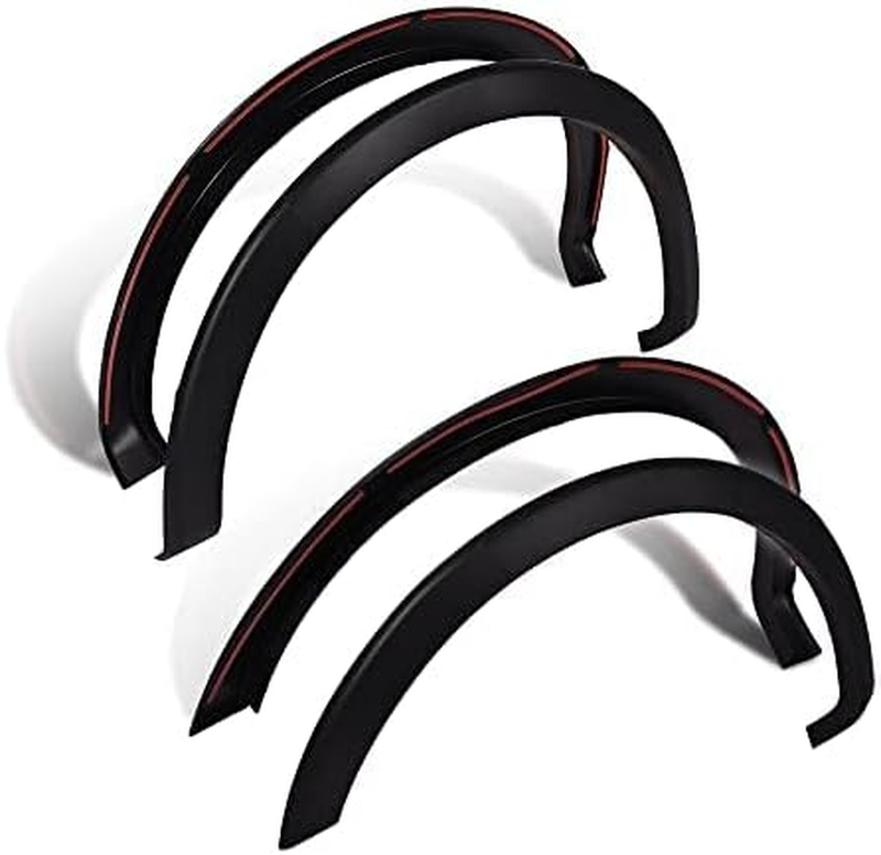 Fender Flares for 2009-2014 Ford F150 Styleside Black Wheel Flares Set 4 Pcs