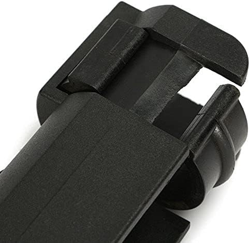 HiUmi Adjustable Black Fishing Rod Holder for Boat Kayak Swivel Side Mount Ki...