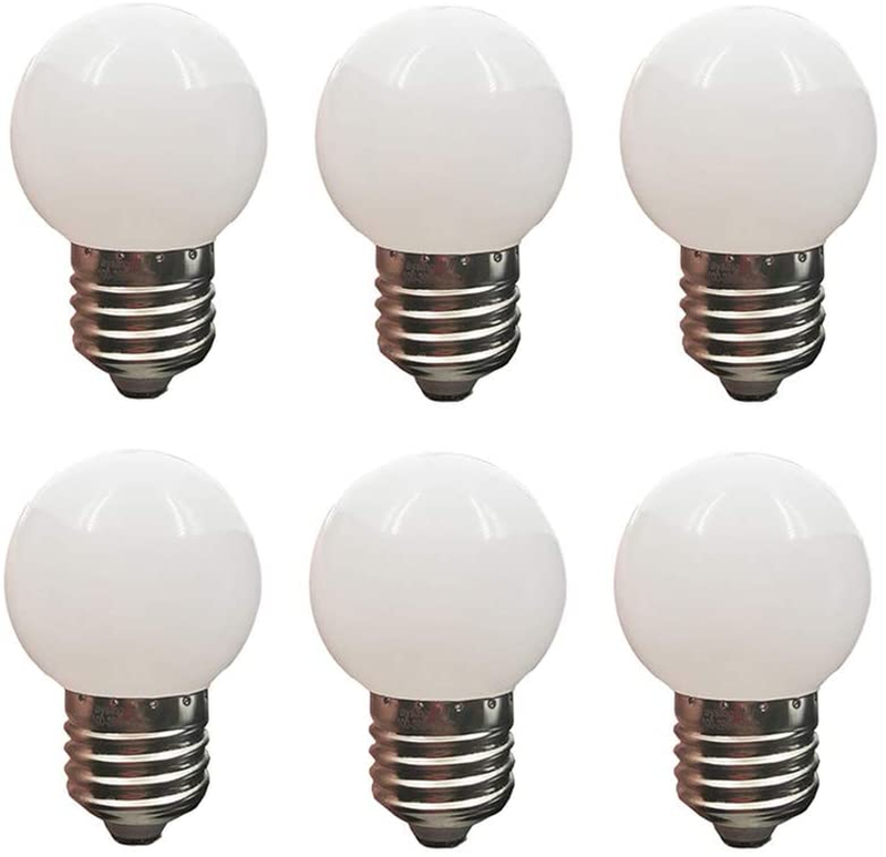 1 Watt Low Wattage Globe Small Light Bulbs