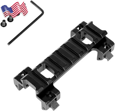 Rail Mount MP5/G3 Low Profile 20mm Picatinny Weaver Adapter FREE SHIPPING NEW