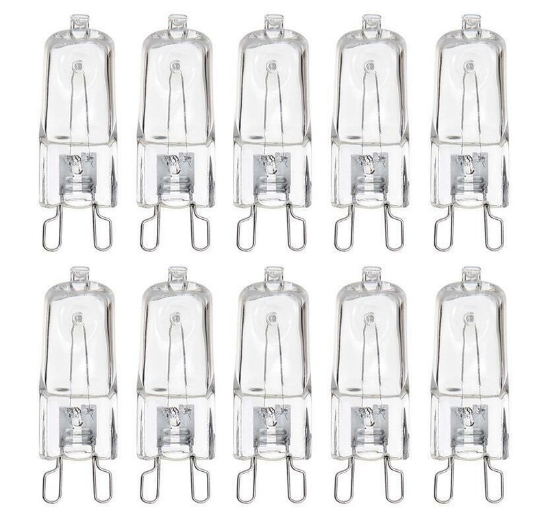 10x G9 Halogen Light Replace Bulb 60W 40W 25W Clear Capsule Lamp 240V