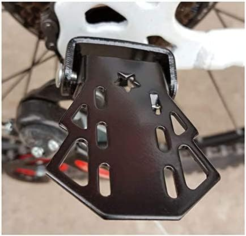 1 Pair Bike Metal Rear Pedals MTB Folding Footrests Cycling Accessories Bicycle