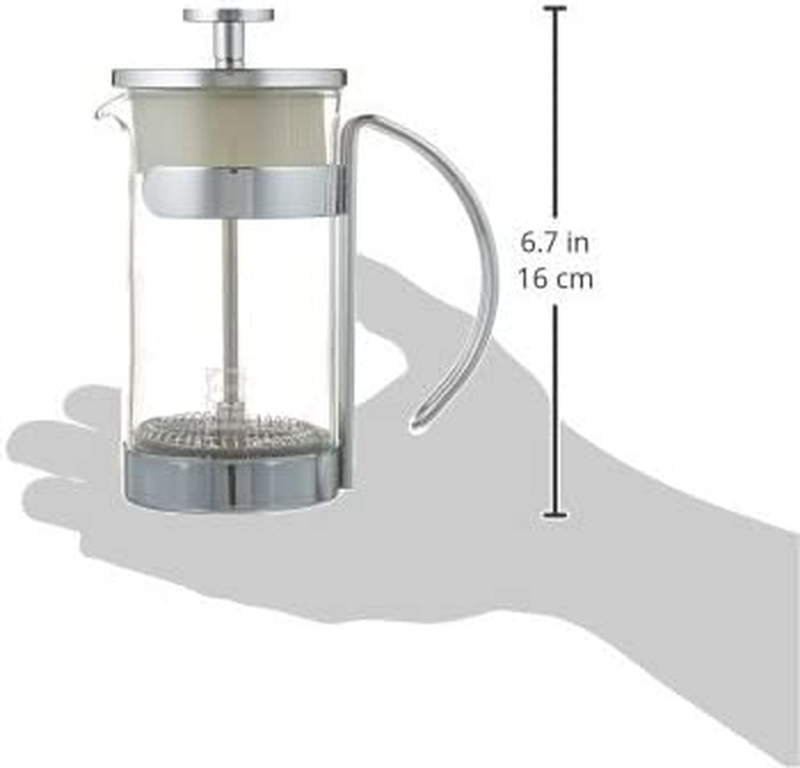 5581 Glass/Chrome Coffee/Tea Press, 2 Cup