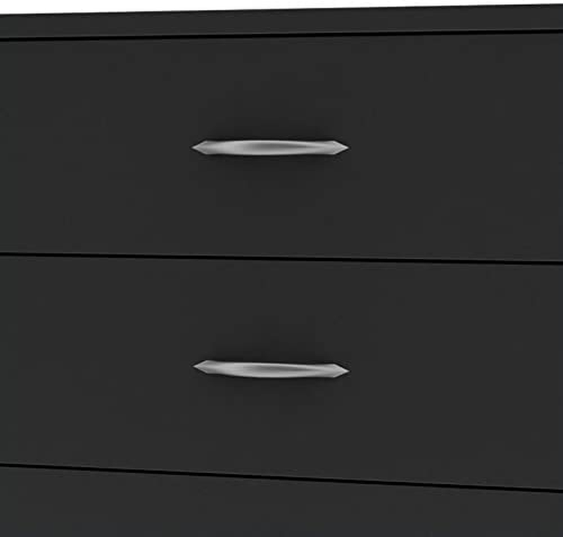 2 Piece Modern Bedroom Furniture Set - 5 Tall Chest of Drawers for Bedroom/Small