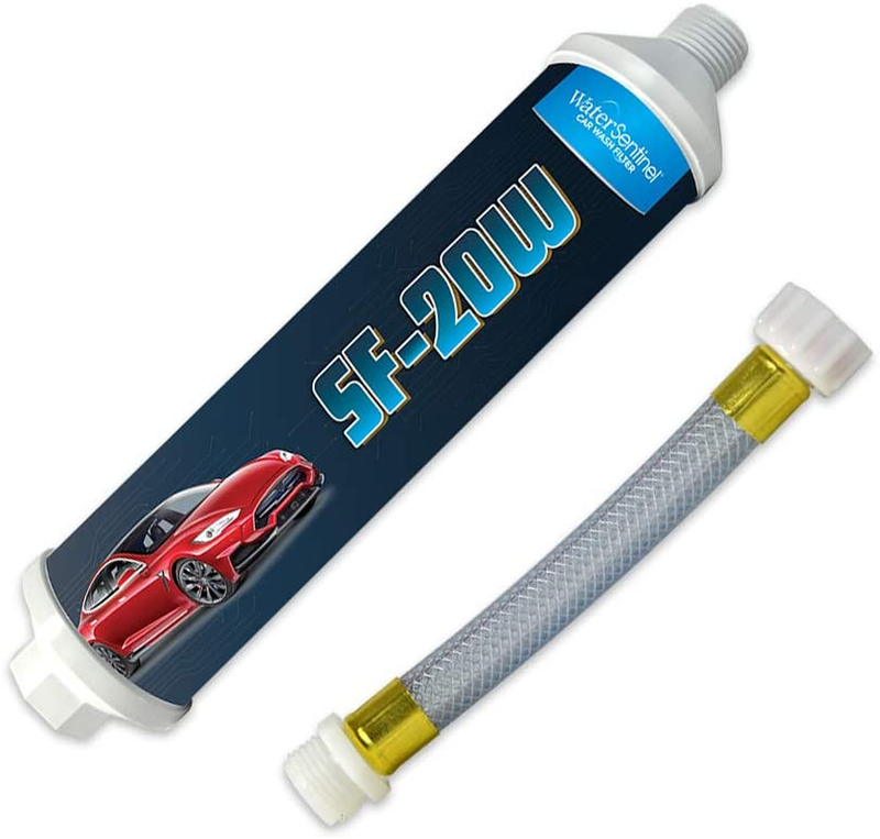 WaterSentinel SF-20W Spotless Car Wash Inline Deionized Water Garden Hose Water