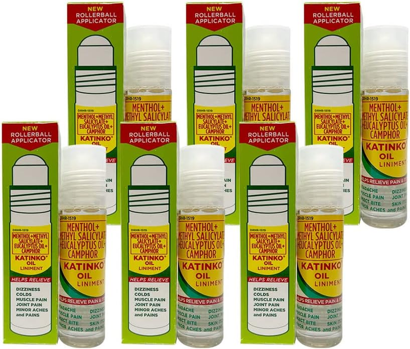 Oil Liniment Rollerball Applicator, 10Ml (6 Pack)