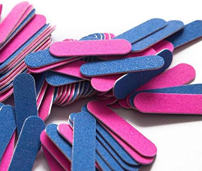 100 Pcs Mini Nail Files Bulk,  Disposable Double Sided Emery Board 180/240 Grit,
