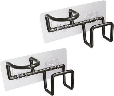 2PCS Sponge Racks for Kitchen Brush Sticks, PVC Coated + Self-Adhesive Kitchen S