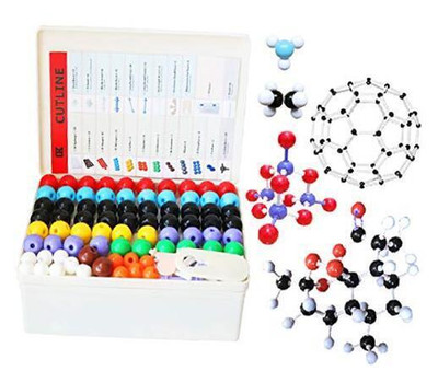 Chemistry Molecular Model Kit (444 Pieces), Student or Teacher Set 444Pcs Kit