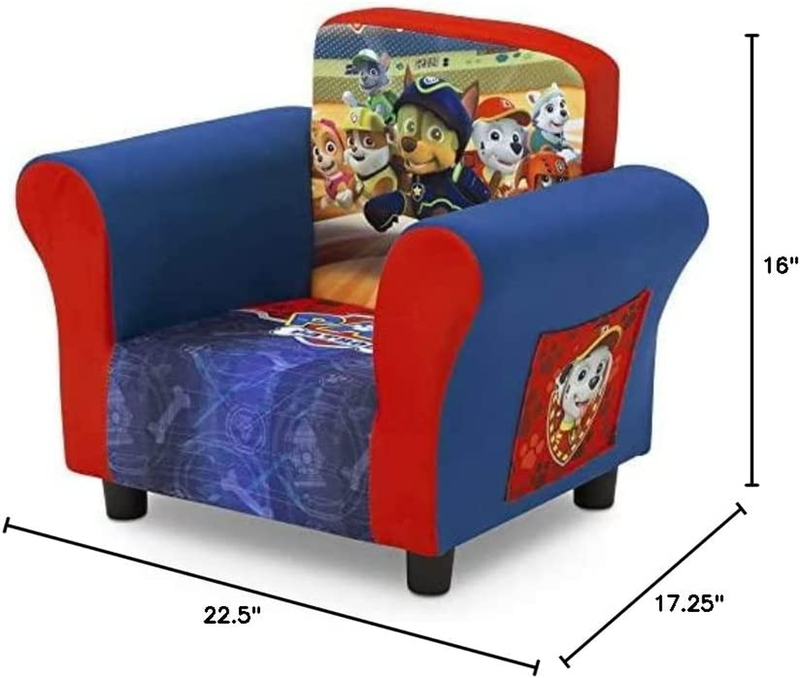 Nick Jr. PAW Patrol Upholstered Chair for Kids New Gift