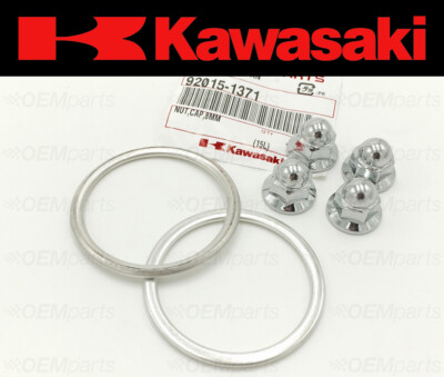 Exhaust Manifold Gasket Repair Set Kawasaki VULCAN 700-1500 (See Fitment Chart)
