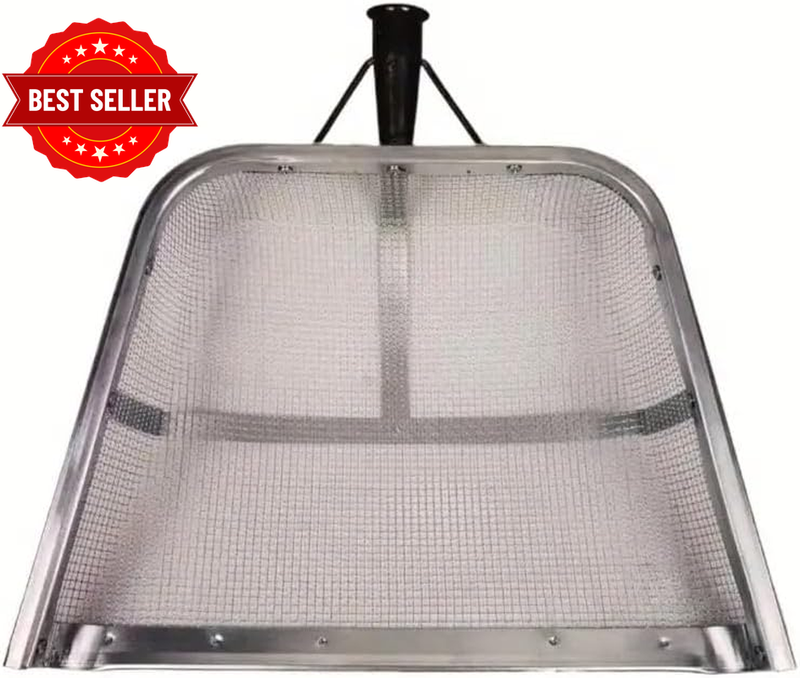 Soil Sieve Mesh for Gardening, Stainless Steel Soil Strainer, 3 Sizes for Soil,