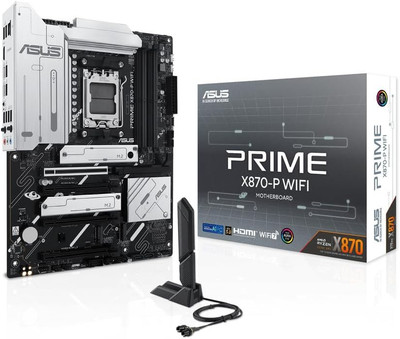 X870-P Wifi AMD AM5 X870 ATX Motherboard 14+2+1 80A Drmos Power Stages, DDR5, Pc