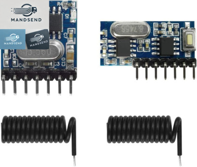 Wireless 433Mhz RF Module Receiver and Transmitter Remote Control Built