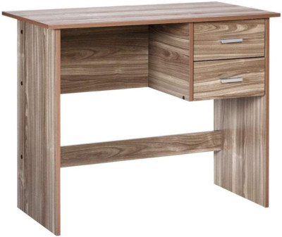Adina 2 Drawers Writing Desk, Walnut