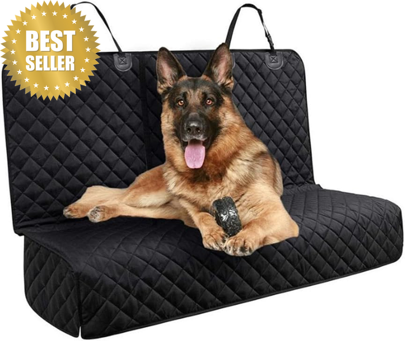 Quilted Scratch Proof Pet Car Seat Mat, Universal Fit Car Rear Hammock, Universa