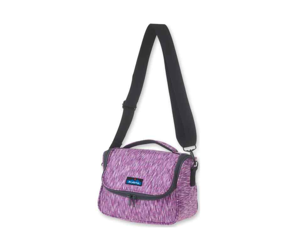Kavu Posh Nosh purple dust-insulated lunch pack