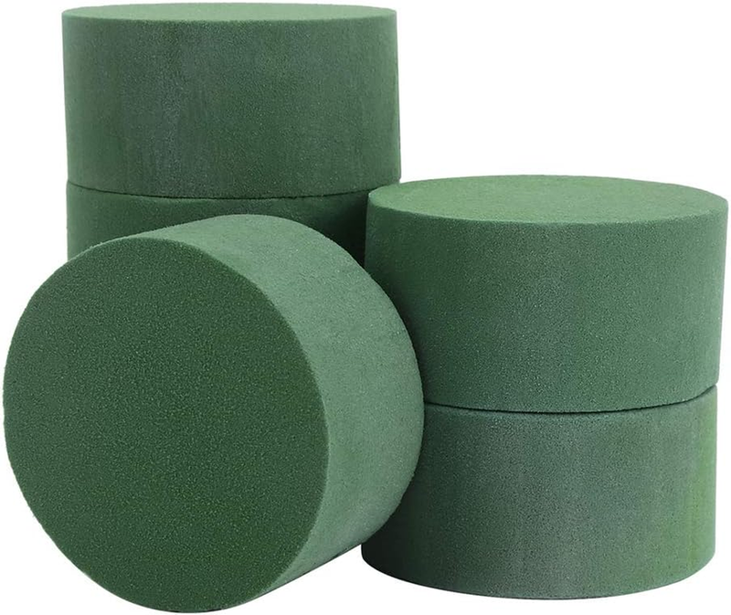 Round Floral Foam,Wet Florist Foam Block Flower Arrangement Supplies for Craft P