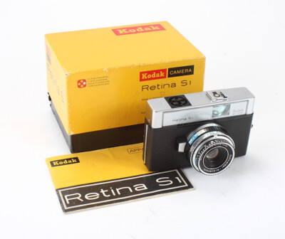 KODAK AG RETINA S1, 45/2.8 REOMAR, BOXED, BAD SHUTTER, FOR