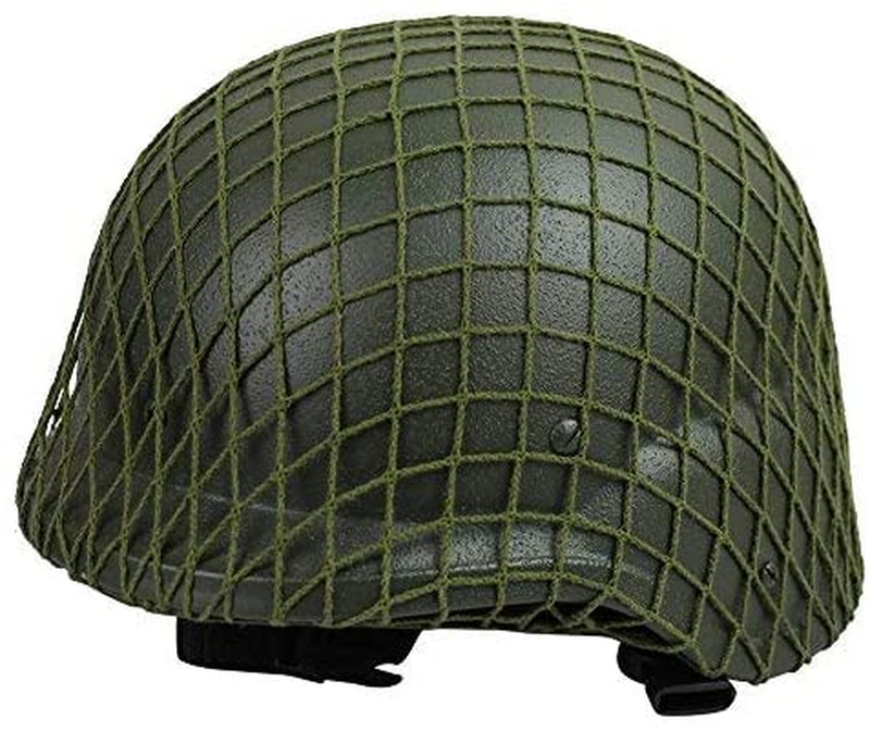 Acogedor Helmet Net, Army Green Nylon Helmet Camouflage Net Cover for M1 M35 M88