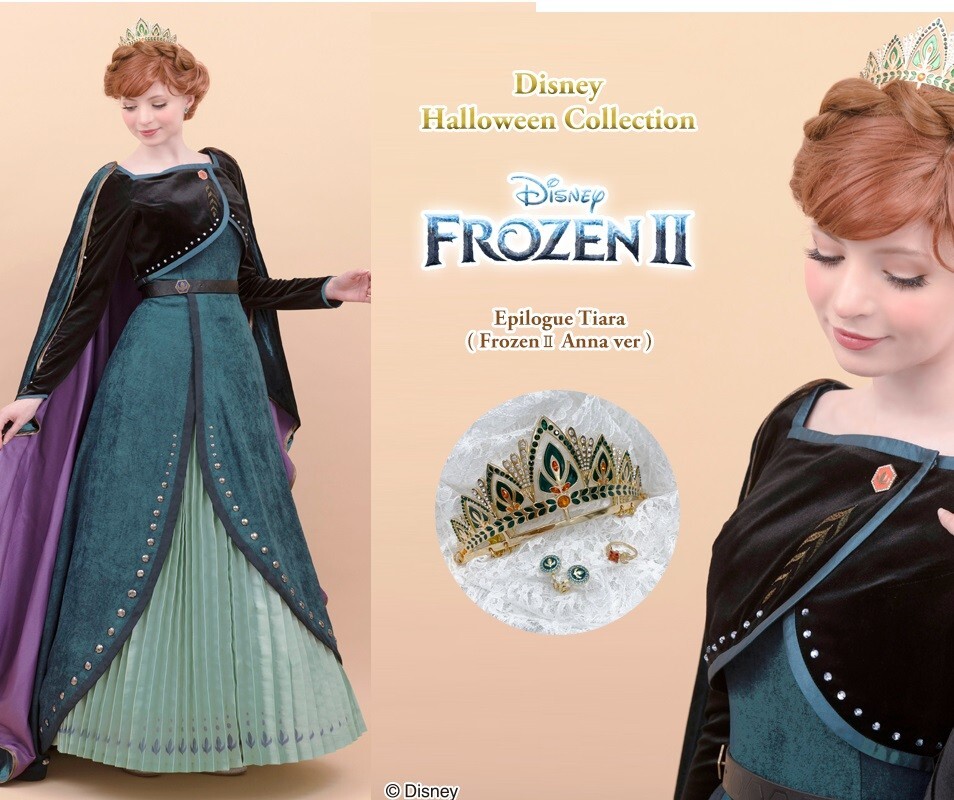 コスプレ衣装 Secret Honey Queen Anna Disney Frozen2 QUEEN Anna Gown Cosplay Costume Dress Japan