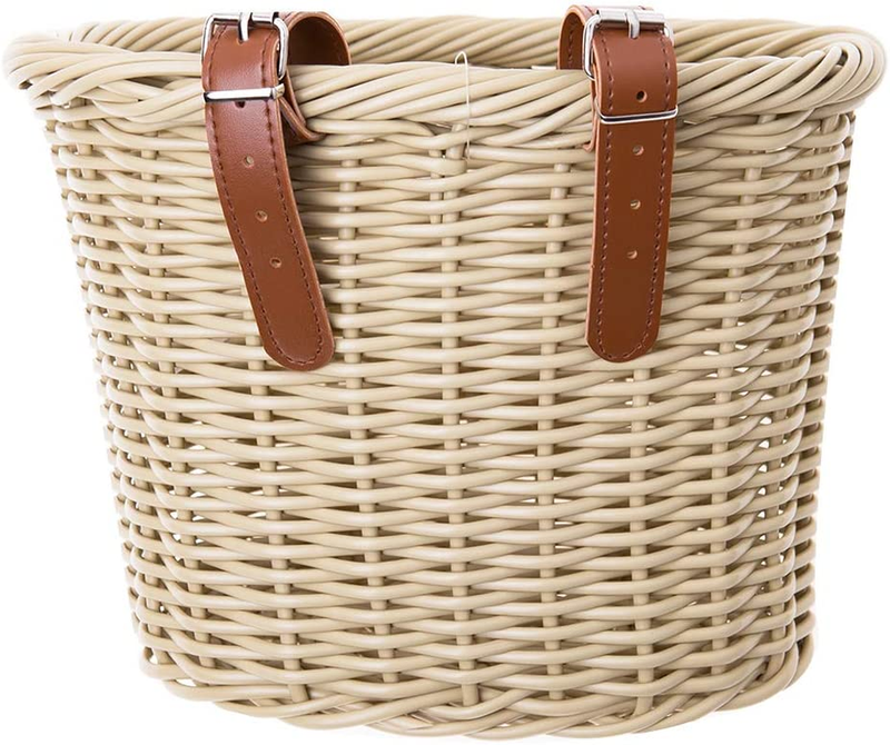 Bike Basket for Women's Beach Cruiser or Scooter The Original Wicker Bicycle ...
