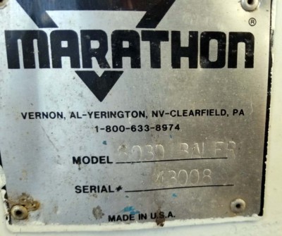Marathon Baler (Inv.38999)