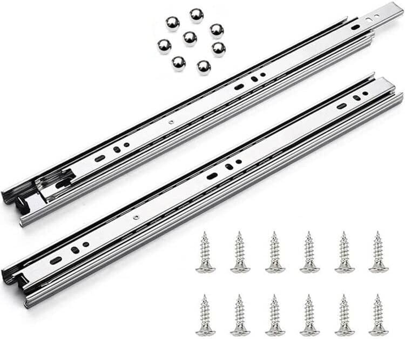 3-section Full Extension Ball Bearing Side Moun