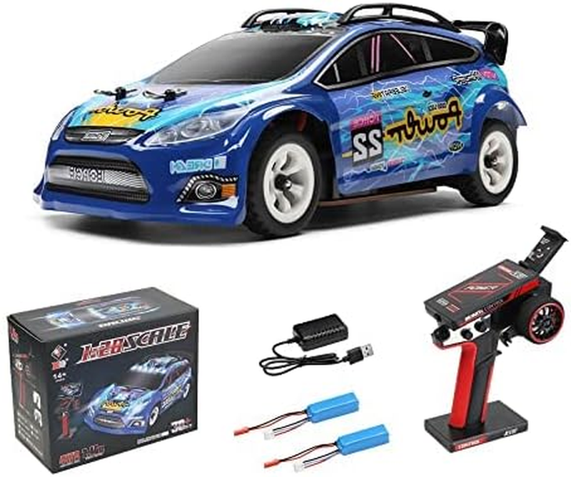 Wltoys 284010 Mini 1/28 RC Rally Car RC Drift Car 30km/h 4WD 2.4G Remote Control