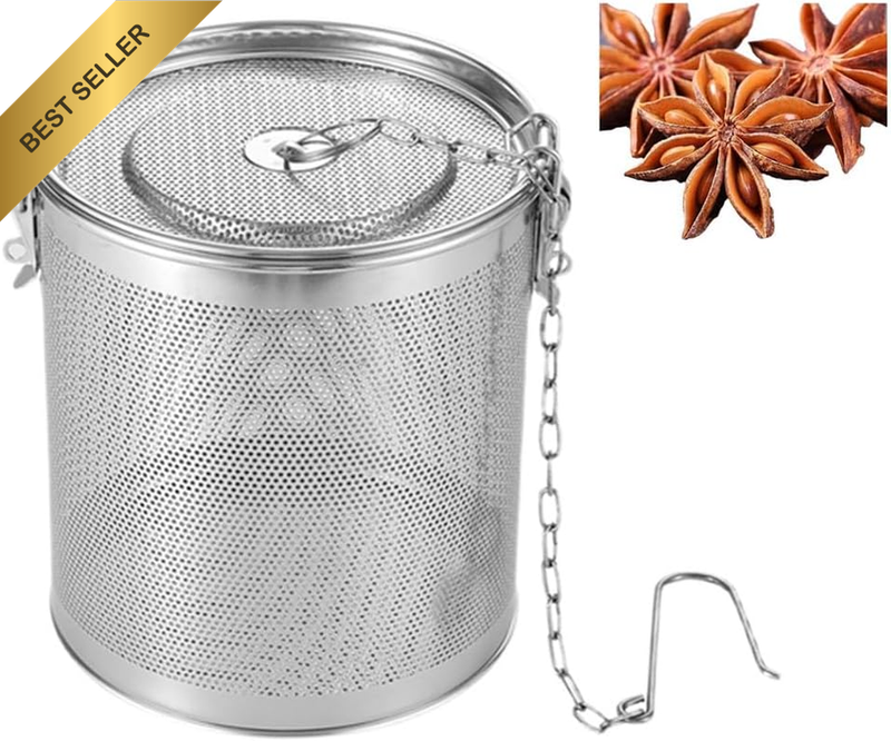 Stainless Steel Seasoning Bag, Spice Filter, Spice Seasoning Spice Ball, Spice F