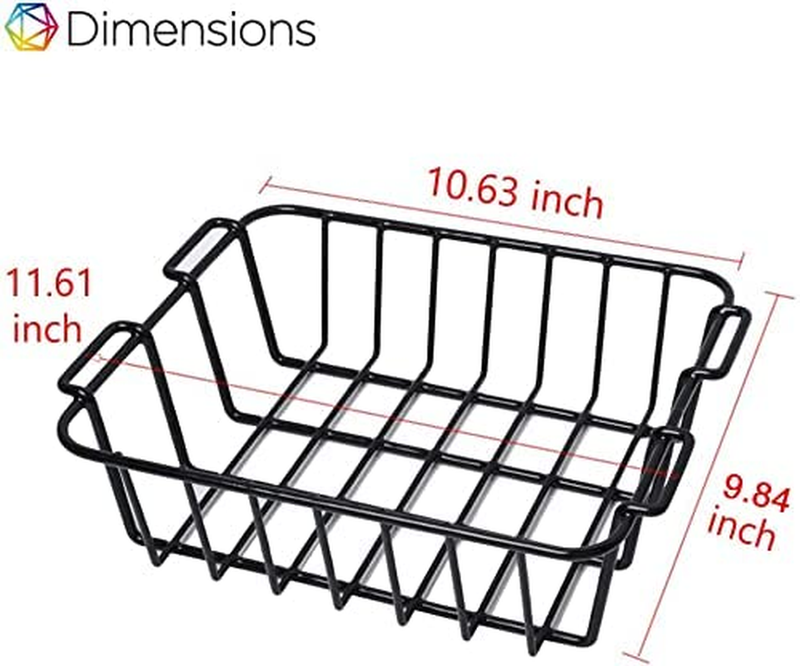 45 Qt Cooler Basket Compatible with Rtic - Black Stainless Steel Basket Compatib