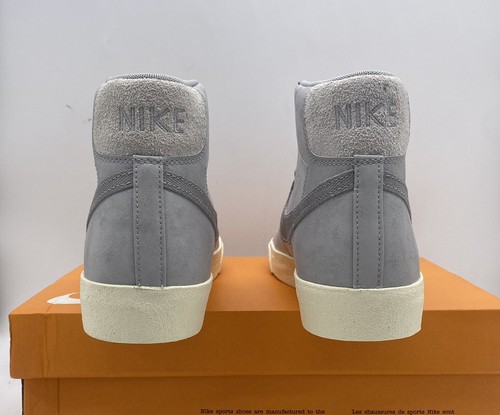 Nike blazer mid premium grey outlet
