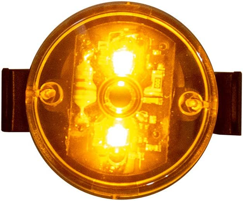 Button Blinky Amber Bike Side Lights