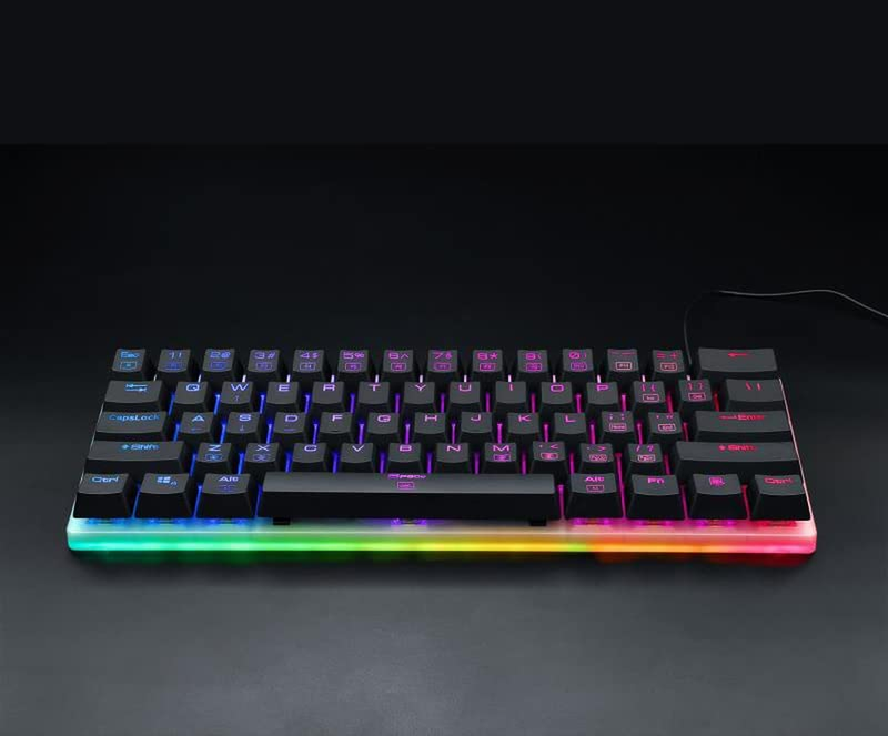 K605 Alien Giant Mechanical Gaming Keyboard, Super Big 61 Keys & Outemu