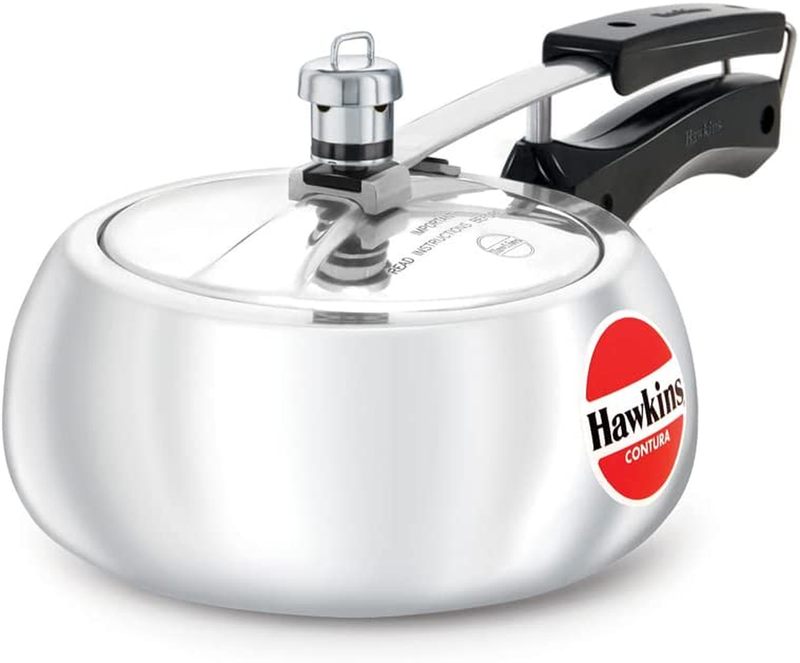 HC20 Contura 2-Liter Pressure Cooker, Small, Aluminum
