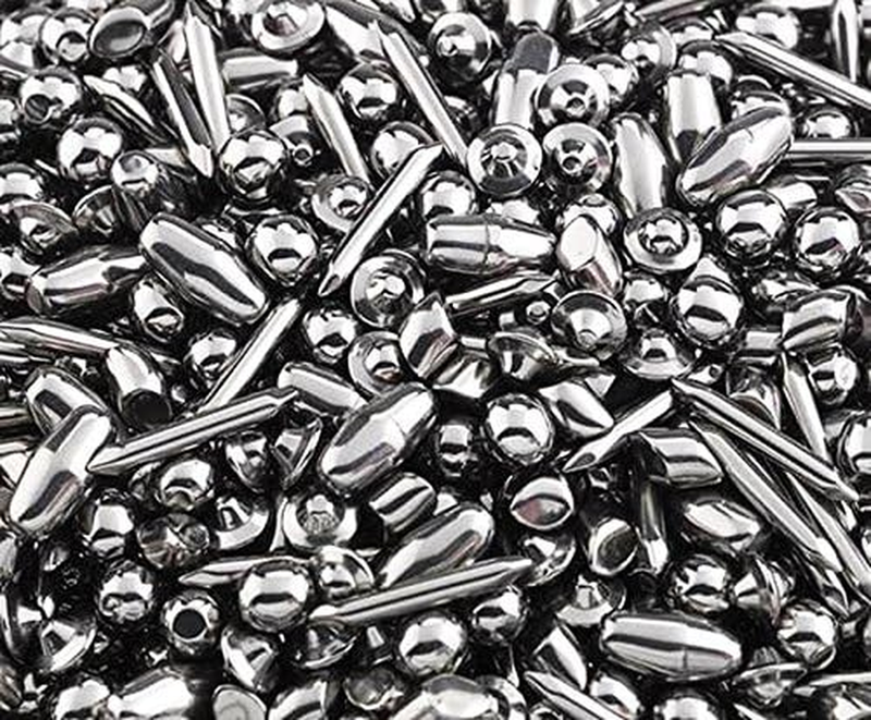 1 Lb Stainless Steel Jewelers Polishing Burnishing Media Shot Mix for Tumblers