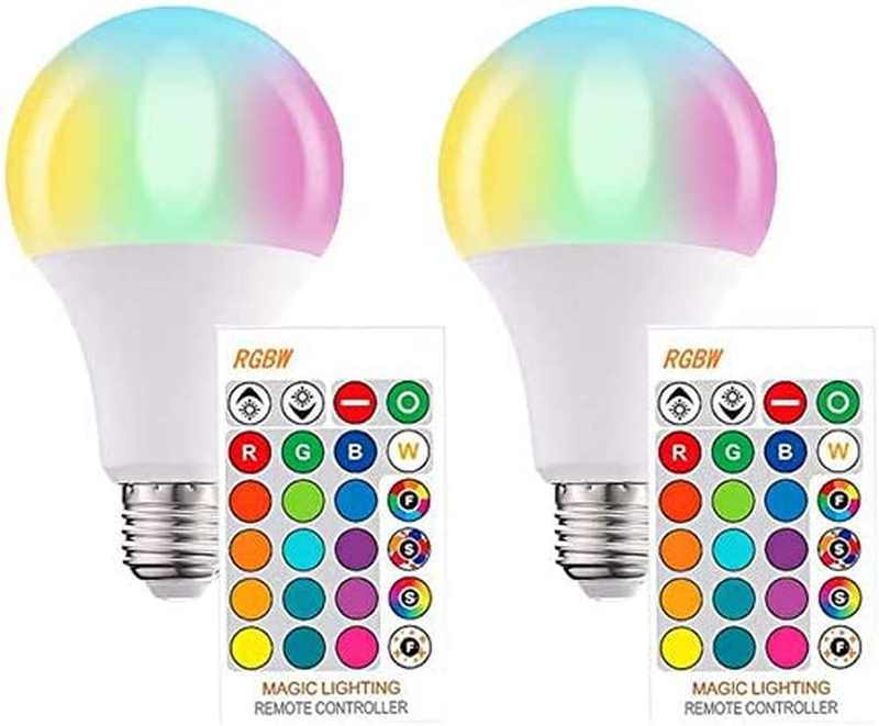 With Remote, 6000k Dimmable E26 Screw