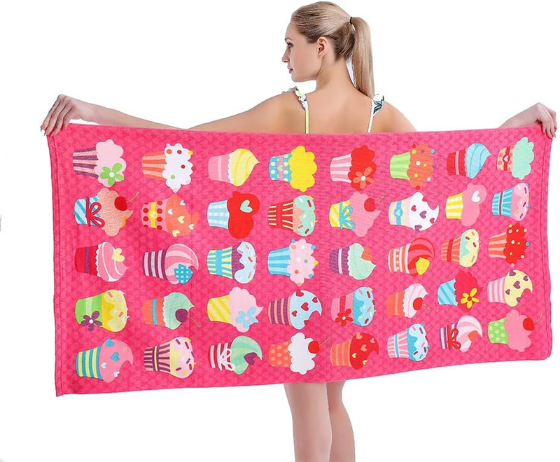 Microfiber Beach Towel Set Oversized Large Quick Dry Soft Thin