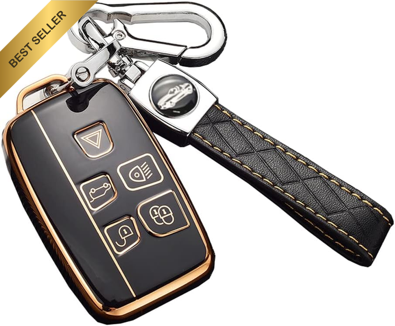Car Key Fob Cover Fit for Land Rover Defender Discovery Evoque LR4 Range Rover S