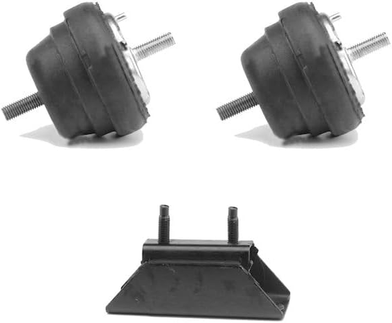 Engine Transmission Mount Kit for 1989-1993 Ford F-150 2WD 4WD 4.9L 6-Cylinder