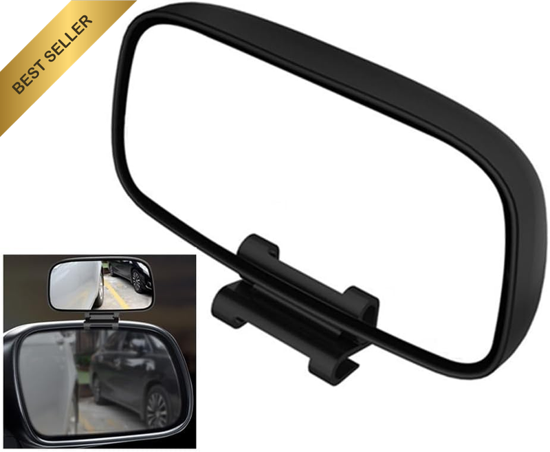 Blind Spot Mirror, Side Mirror Wide Angle Mirror,  Adjustable 360° Rotation Car